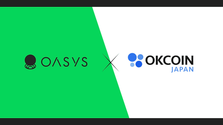 Oasys confirms third domestic exchange listing on OKCoin Japan