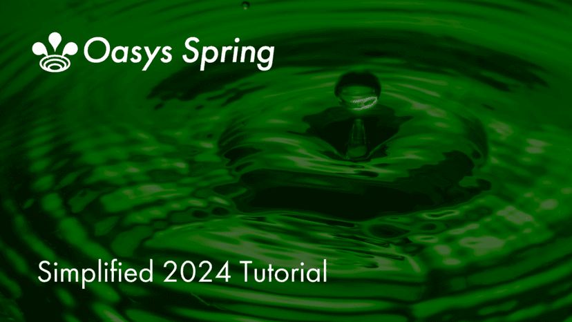 Oasys Spring Tutorial