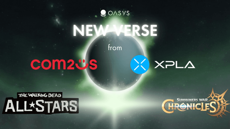 Global Developer Com2uS Group Participates in Launch of Oasys Layer 2 ‘XPLA Verse’ With Two Major Global IP Titles