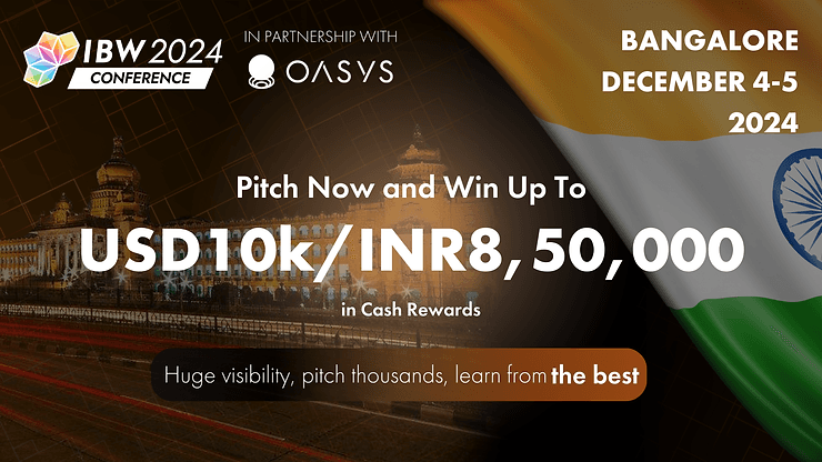 Oasys Brings First-Ever Indian Pitch Contest to India Blockchain Week with a $10,000 Prize